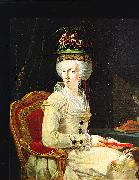 Johann Zoffany Archduchess Maria Amalia of Austria Sweden oil painting artist